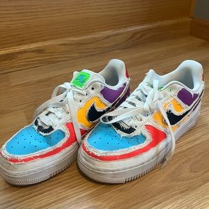 Nike Mystery Air Force 1s